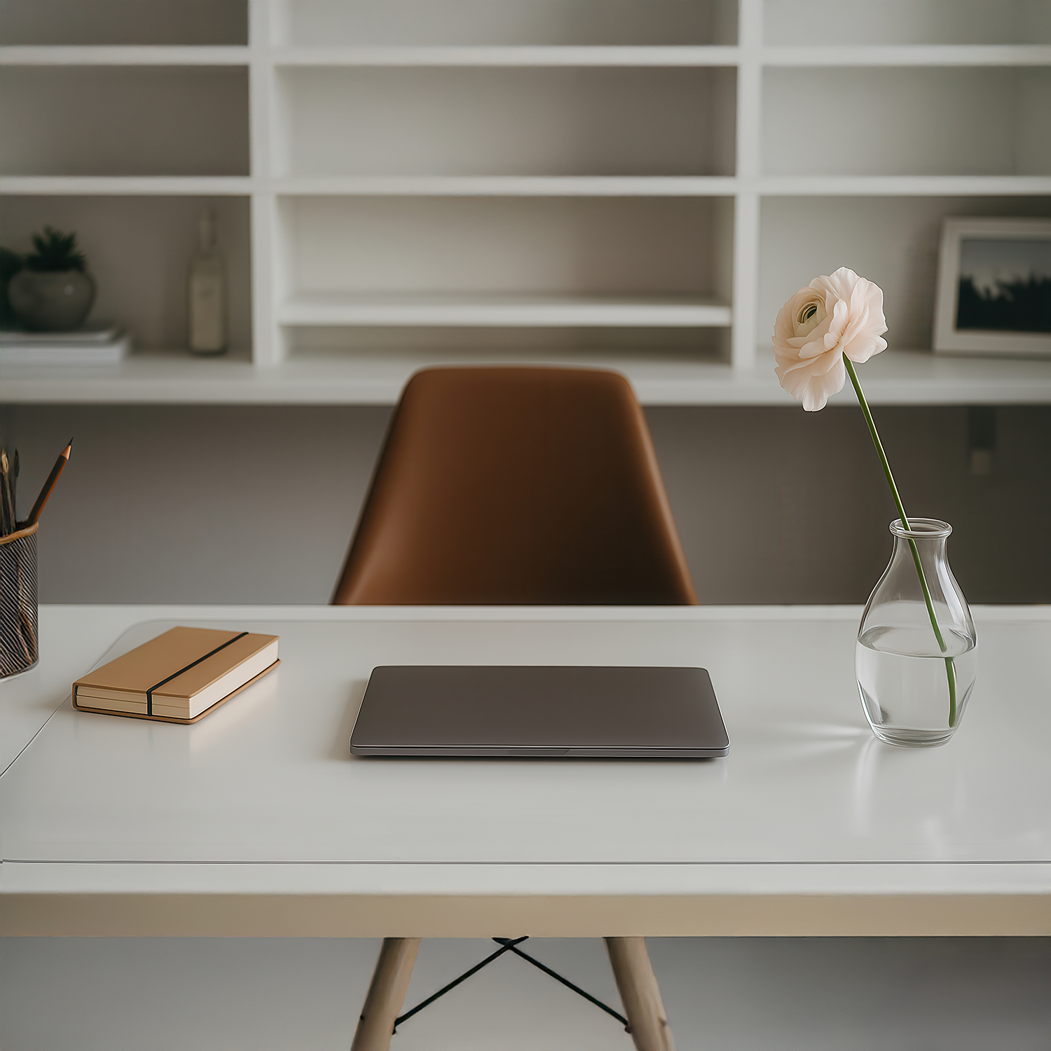 Mata ochronna na biurku