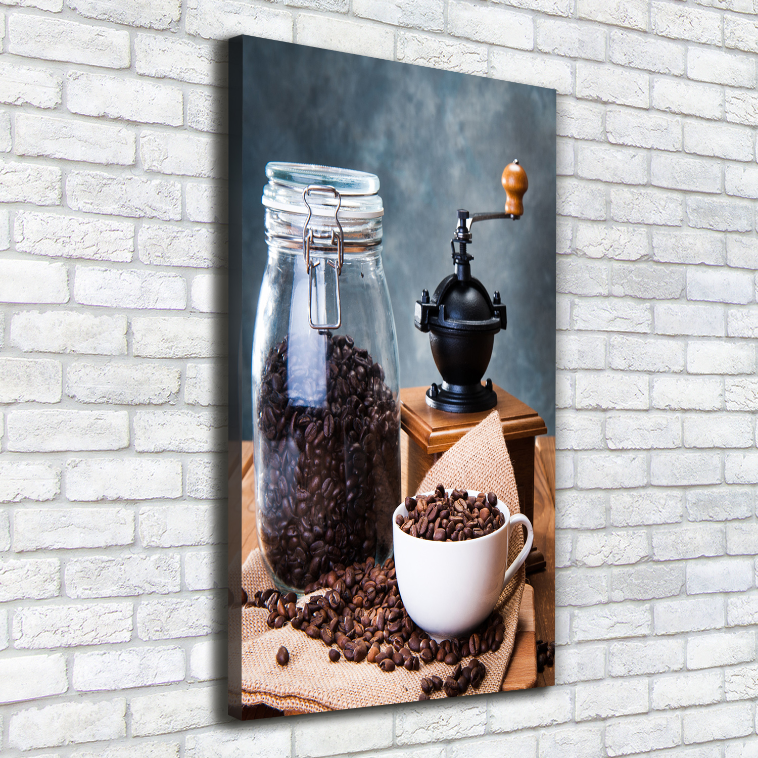 Pintura de La Pared Para Salón Decoración del Hogar 50x100 Molinillo de café