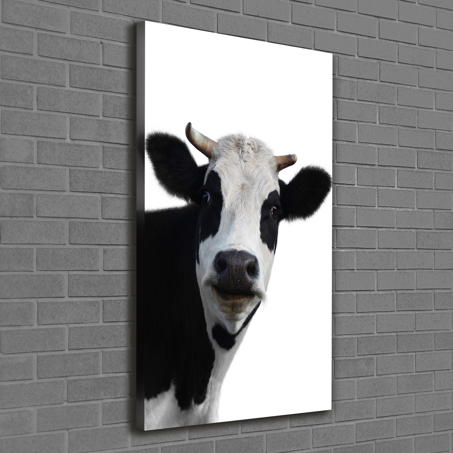 Pintura de La Pared Para Salón Decoración del Hogar 60x120 Una vaca criada