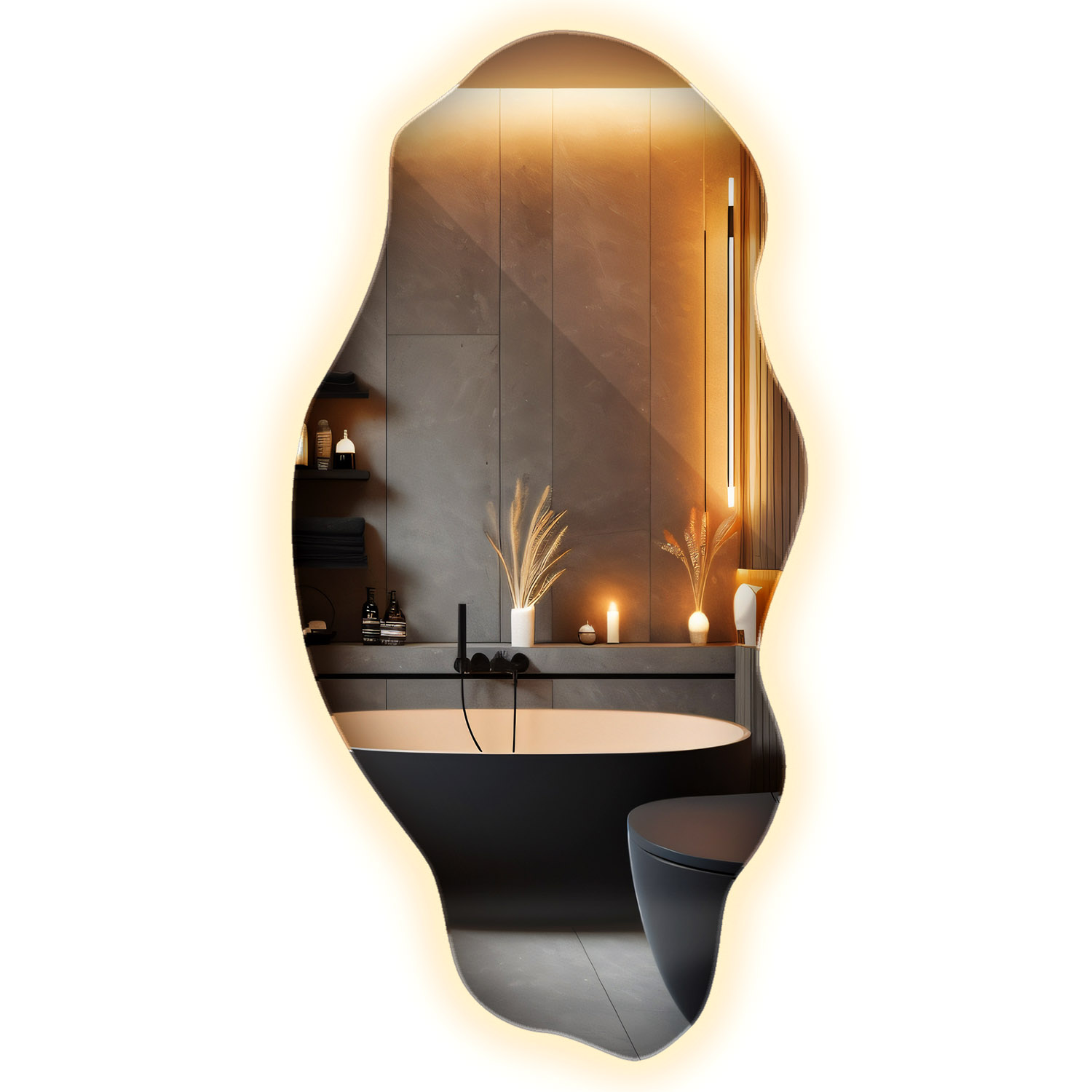 Lustro organiczne LED Wallfluent - miniatura