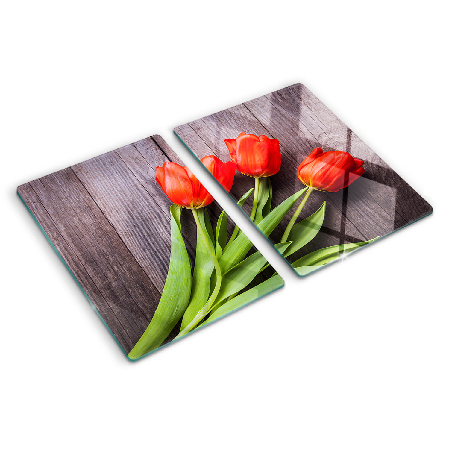 Tulup Planche De Cuisine En Verre 2x40x52 - Pissenlit