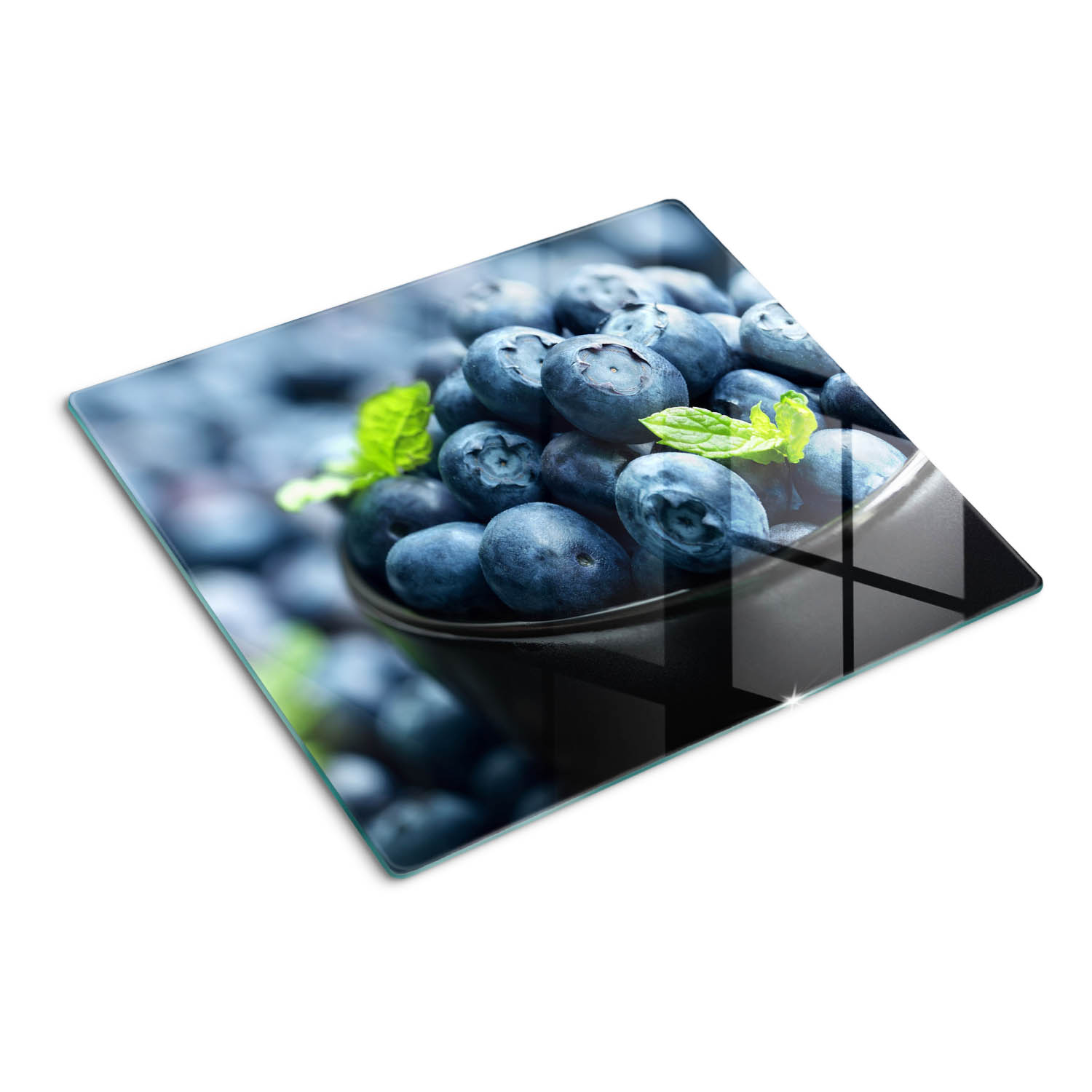 Cache Plaque De Cuisine verre Planche rectangulaire, verre trempé Chats ville et fenêtre 60x52 cm - Maison