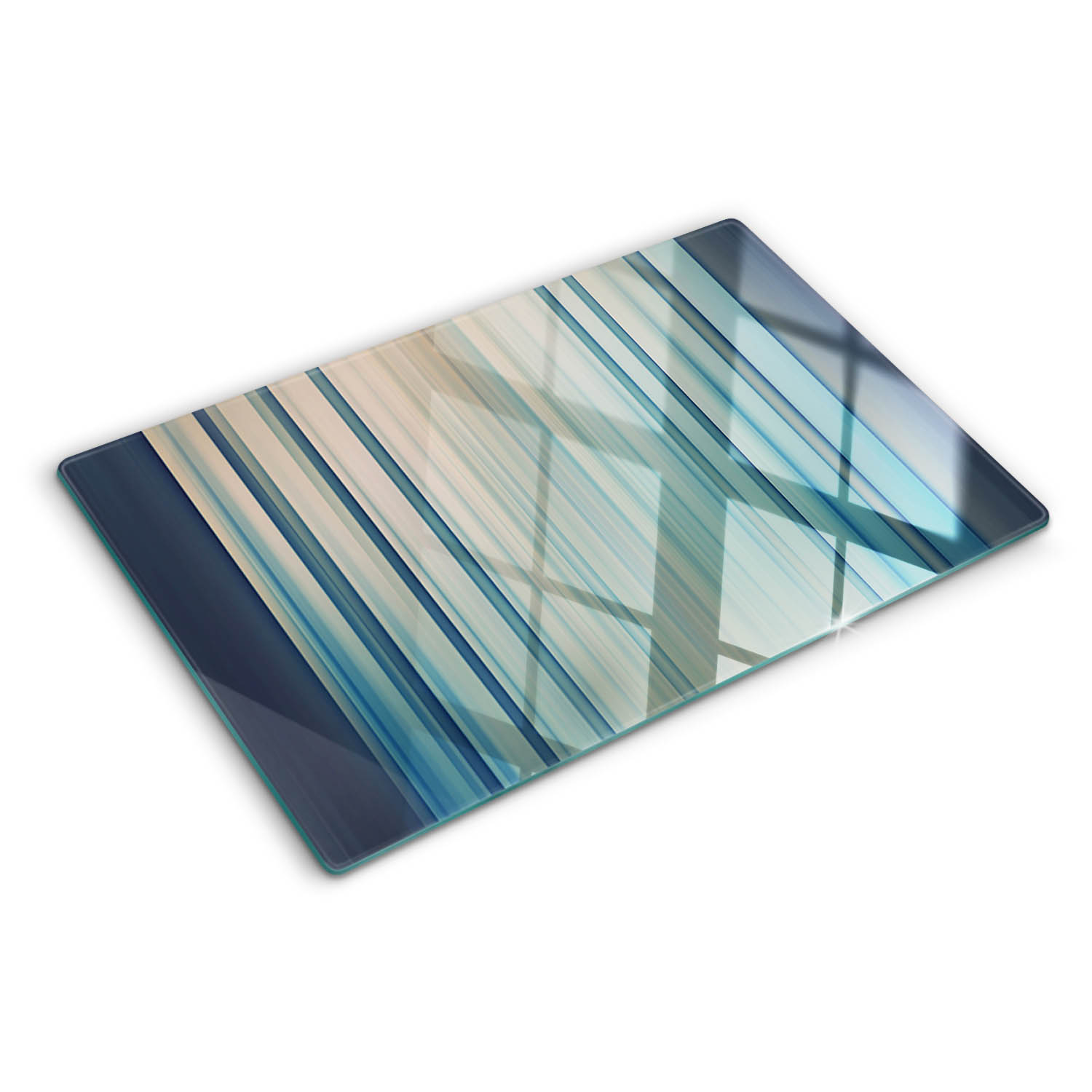 Planche De Cuisine En Verre Tulup – 80x52 Cm – Thème Plage Paysage – Verre Trempé