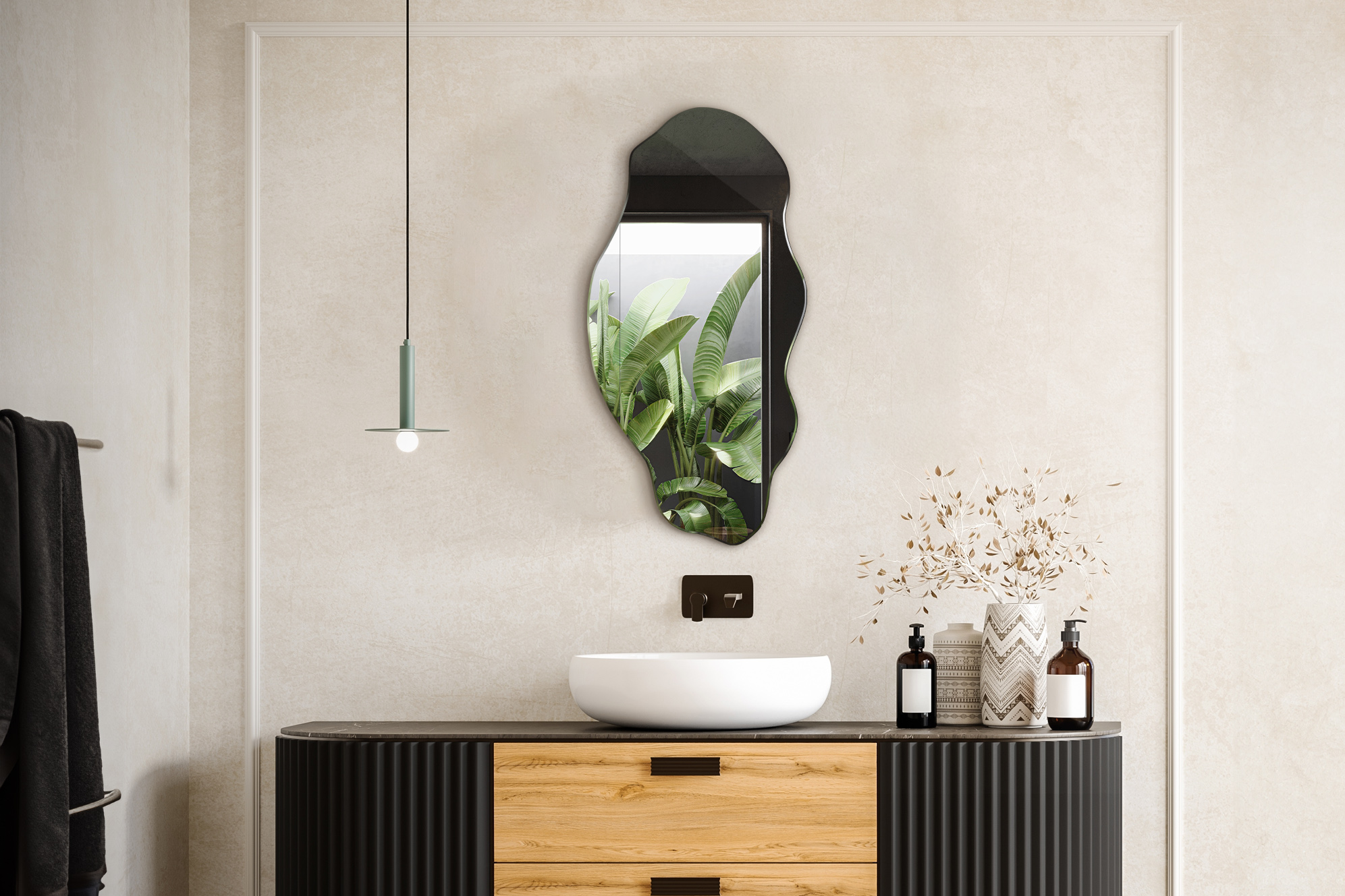 Lustro Wallfluent sypialnia