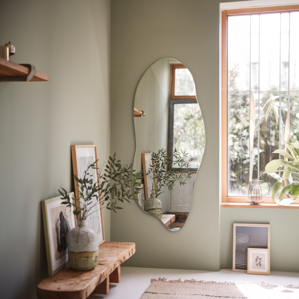 Lustro nadaje charakter wnętrzu