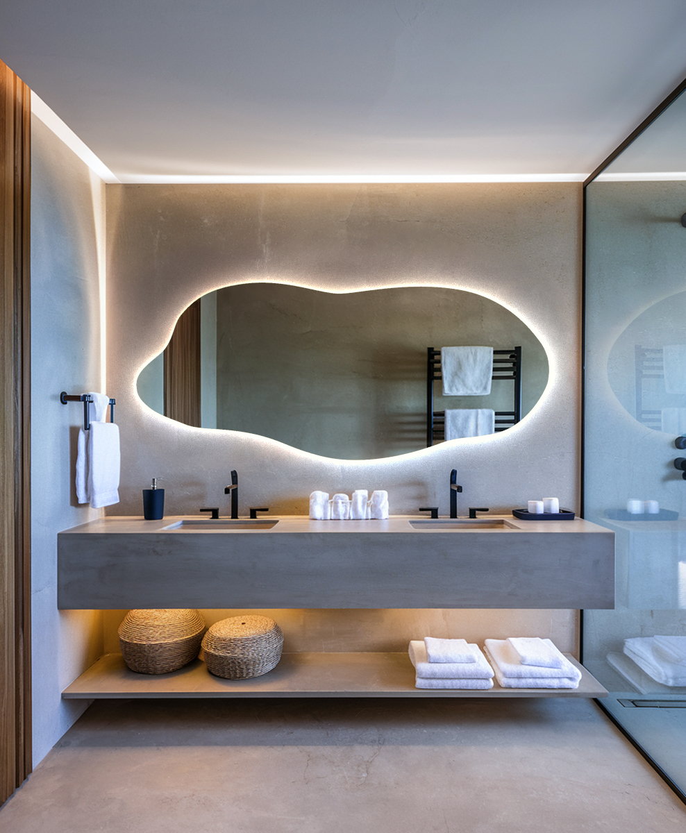 Zwierciadło Twojego piękna z lustrem LED