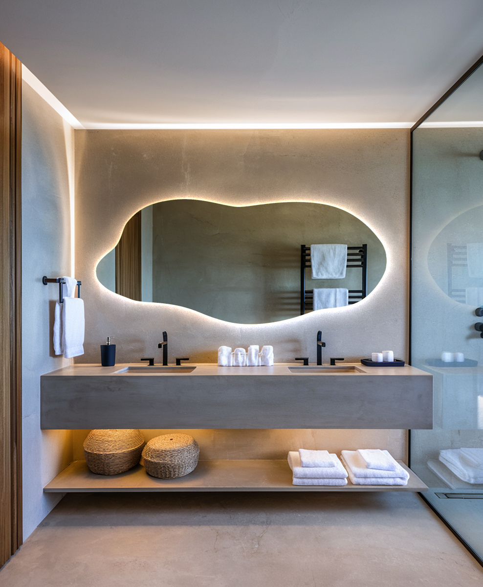 Zwierciadło Twojego piękna z lustrem LED