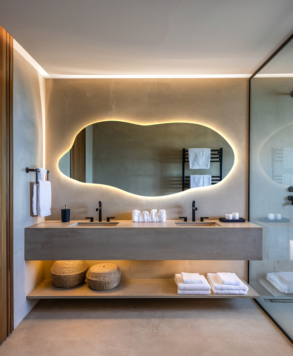 Zwierciadło Twojego piękna z lustrem LED