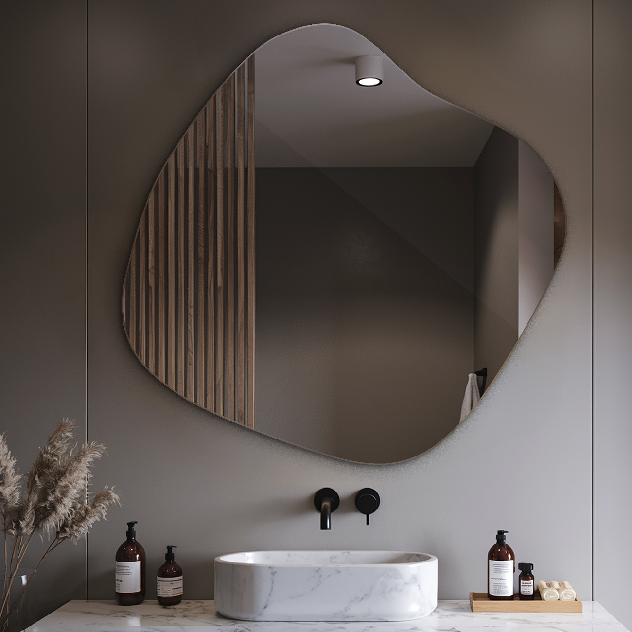 Lustro Wallfluent w łazience