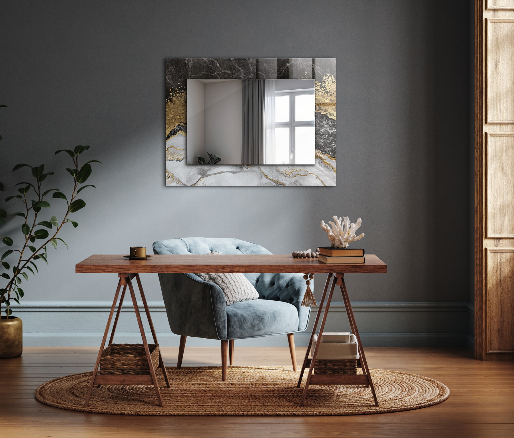 /> <p><strong>Więcej światła</strong></p> <p>Nasze lustro będzie idealnym uzupełnieniem Twoich wnętrz. Doskonale podkreśli zarówno zalety nowoczesnego i eleganckiego designu, jak i tradycyjnych stylów, wszystko to dzięki swojej wizualnej