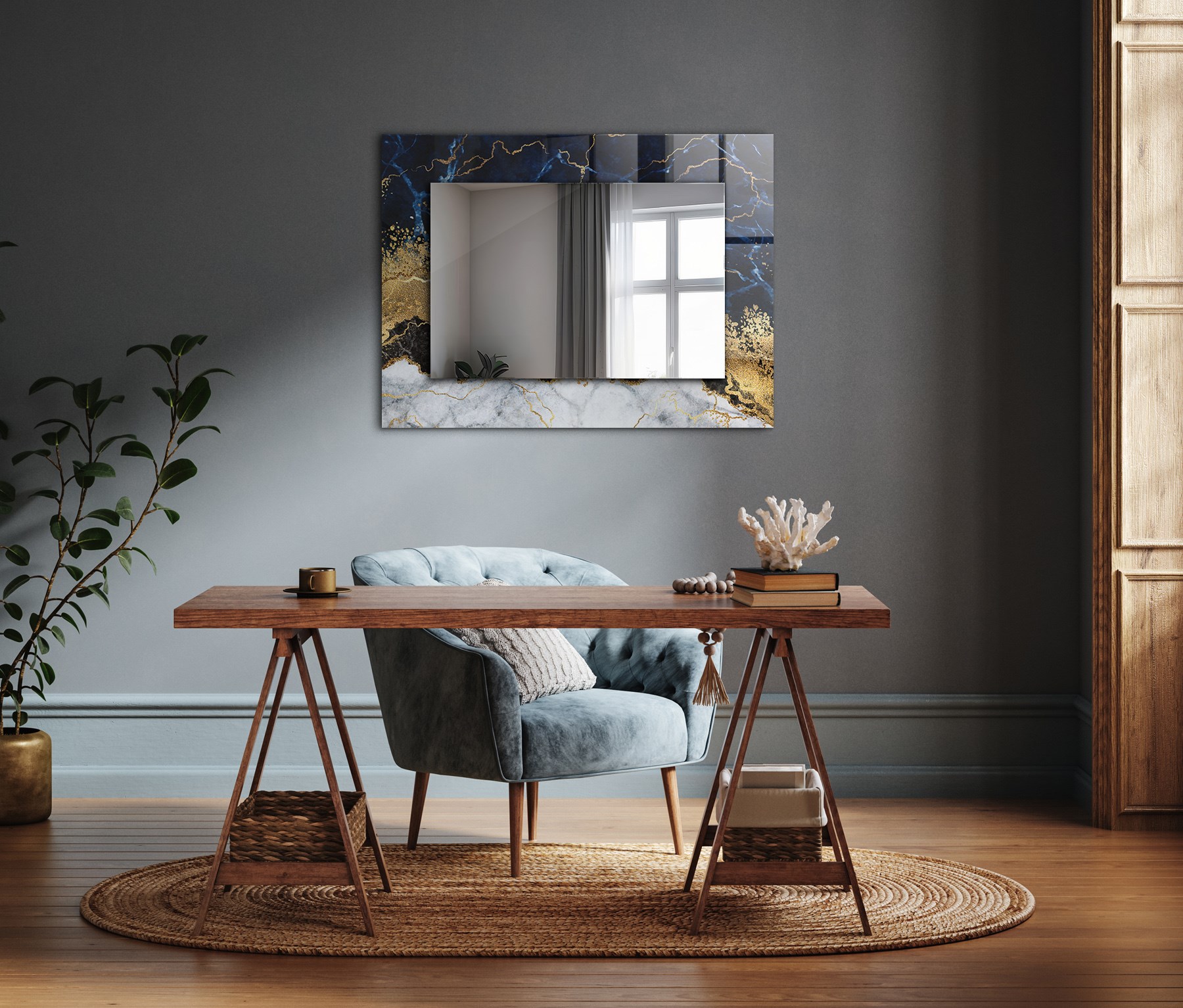 /> <p><strong>Więcej światła</strong></p> <p>Nasze lustro będzie idealnym uzupełnieniem Twoich wnętrz. Doskonale podkreśli zarówno zalety nowoczesnego i eleganckiego designu, jak i tradycyjnych stylów, wszystko to dzięki swojej wizualnej