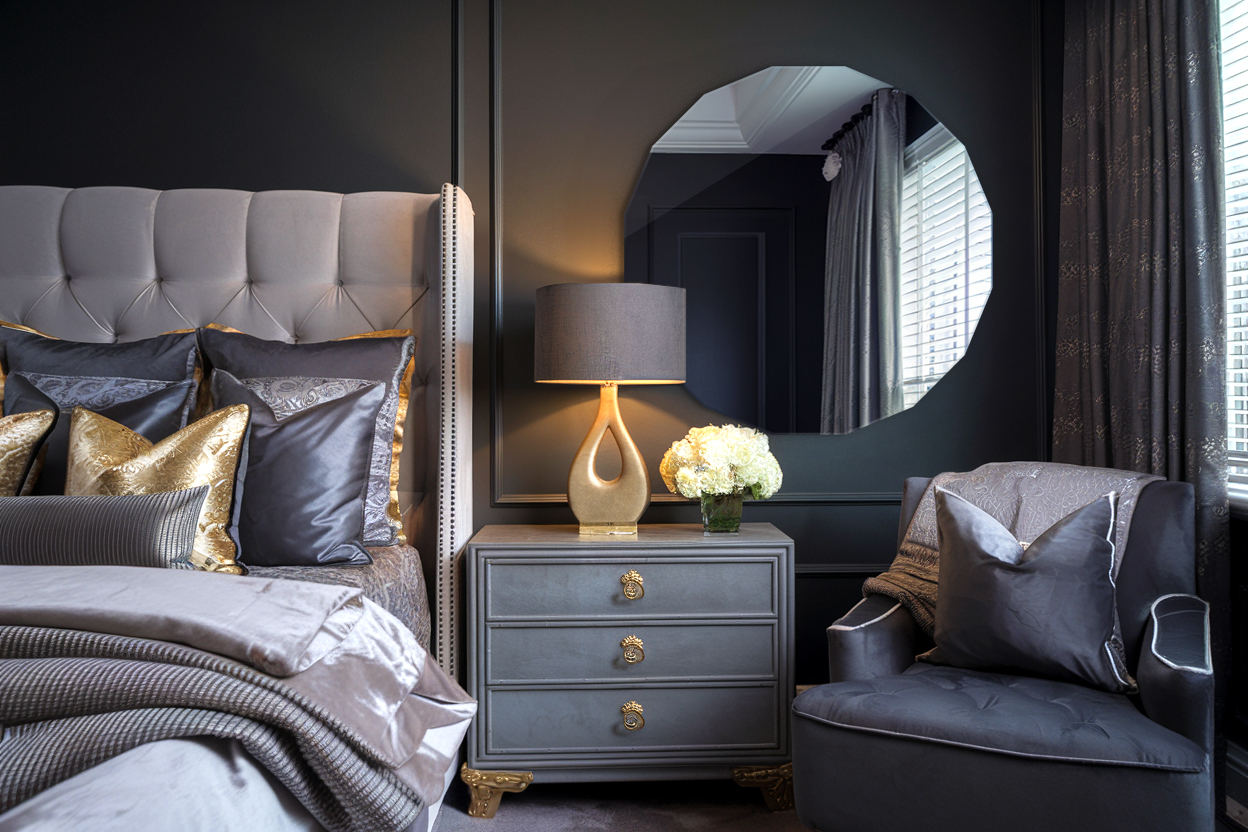 Lustro wielokątne - detal