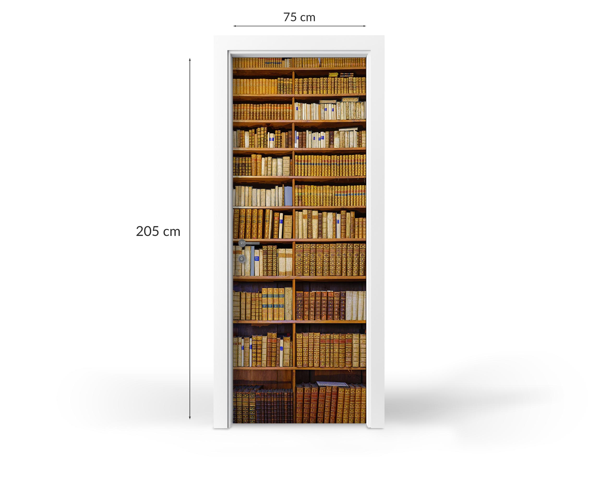 Naklejka na drzwi - różne motywy