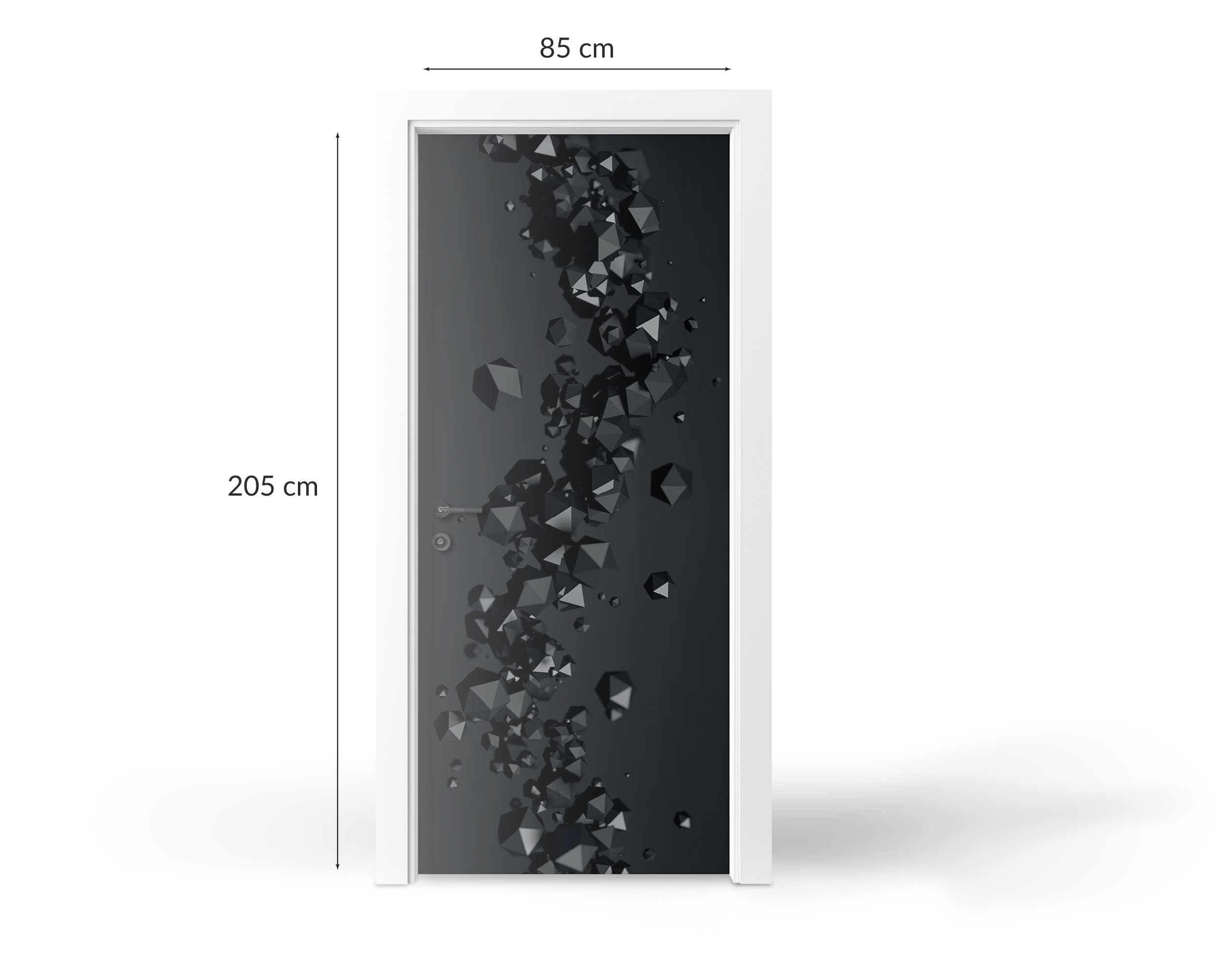 Naklejka na drzwi - różne motywy