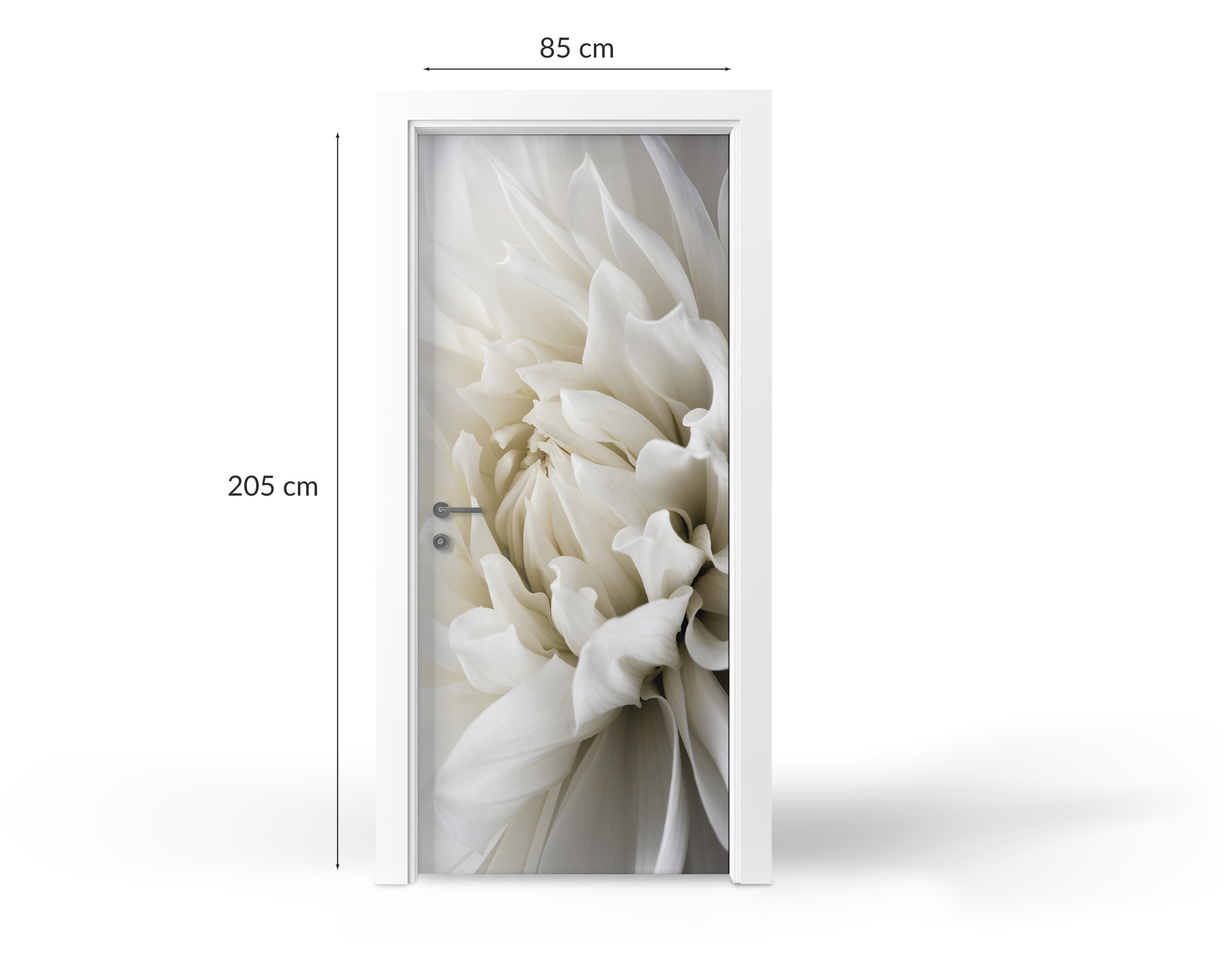 Naklejka na drzwi - różne motywy