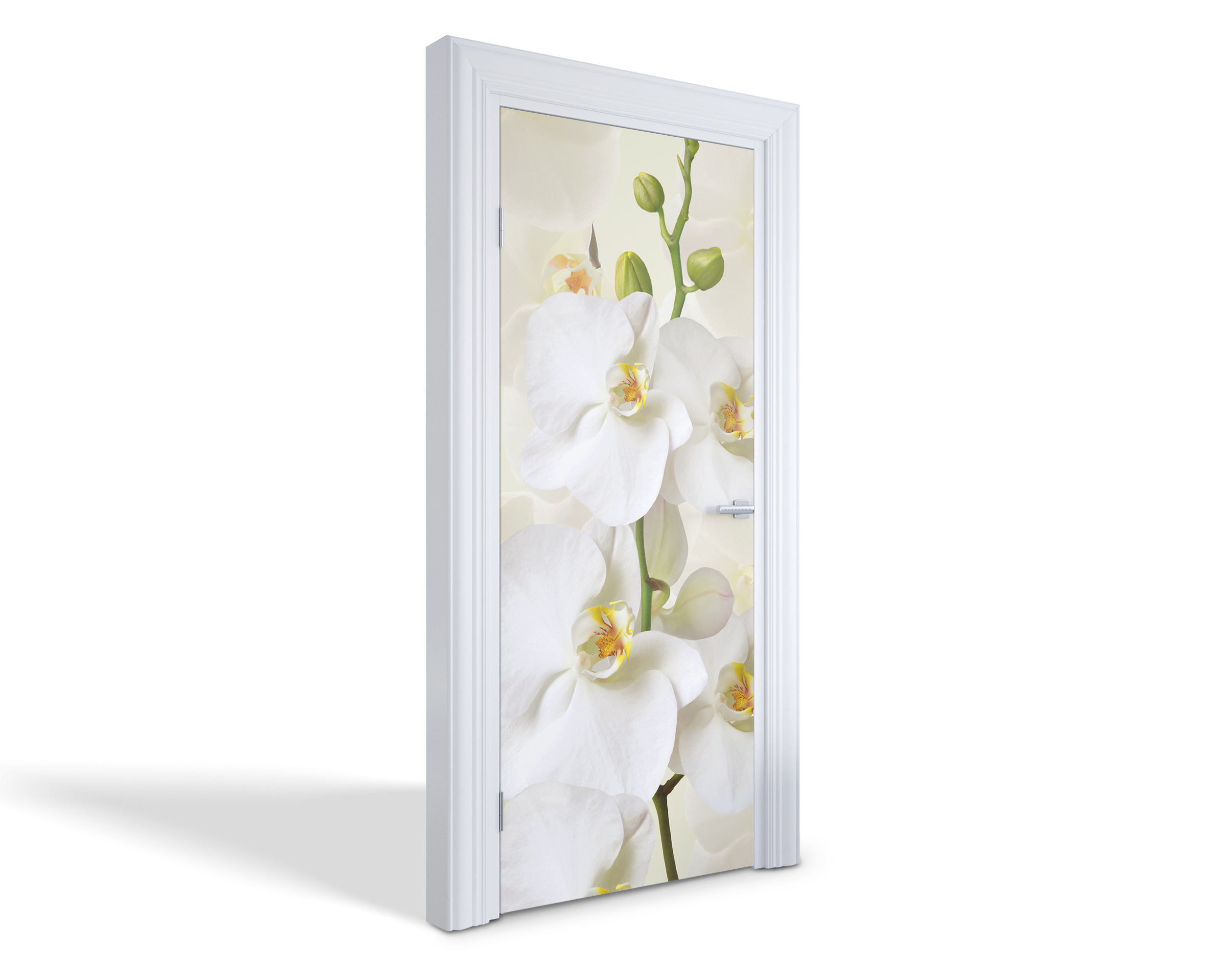 Naklejka fototapeta na drzwi - Drewniana ściana