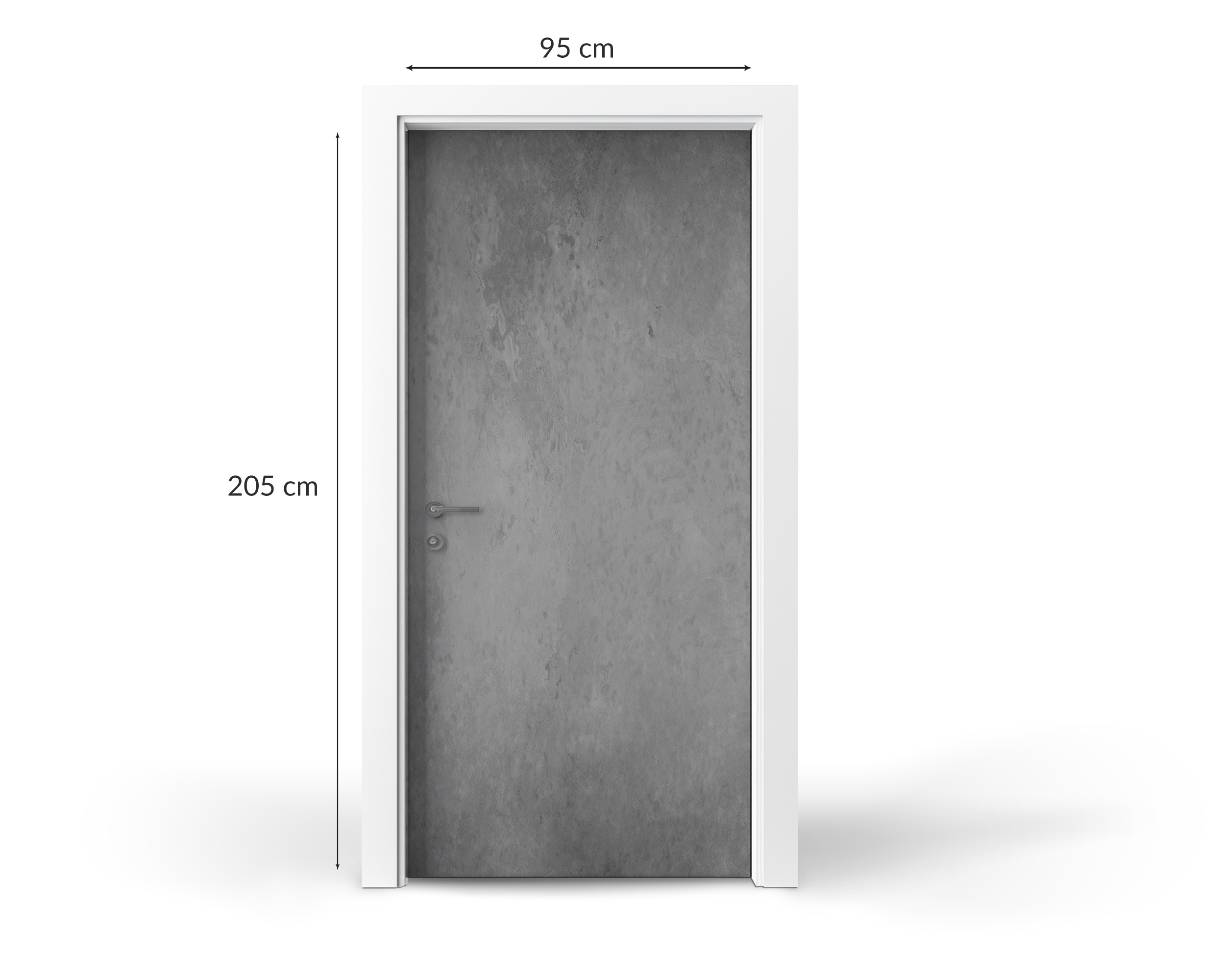 Naklejka na drzwi - różne motywy