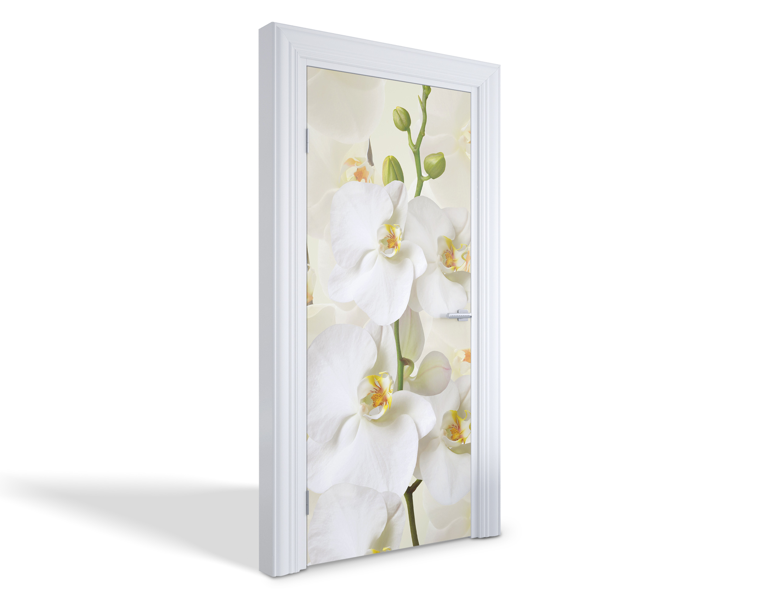 Naklejka fototapeta na drzwi - Drewniana ściana