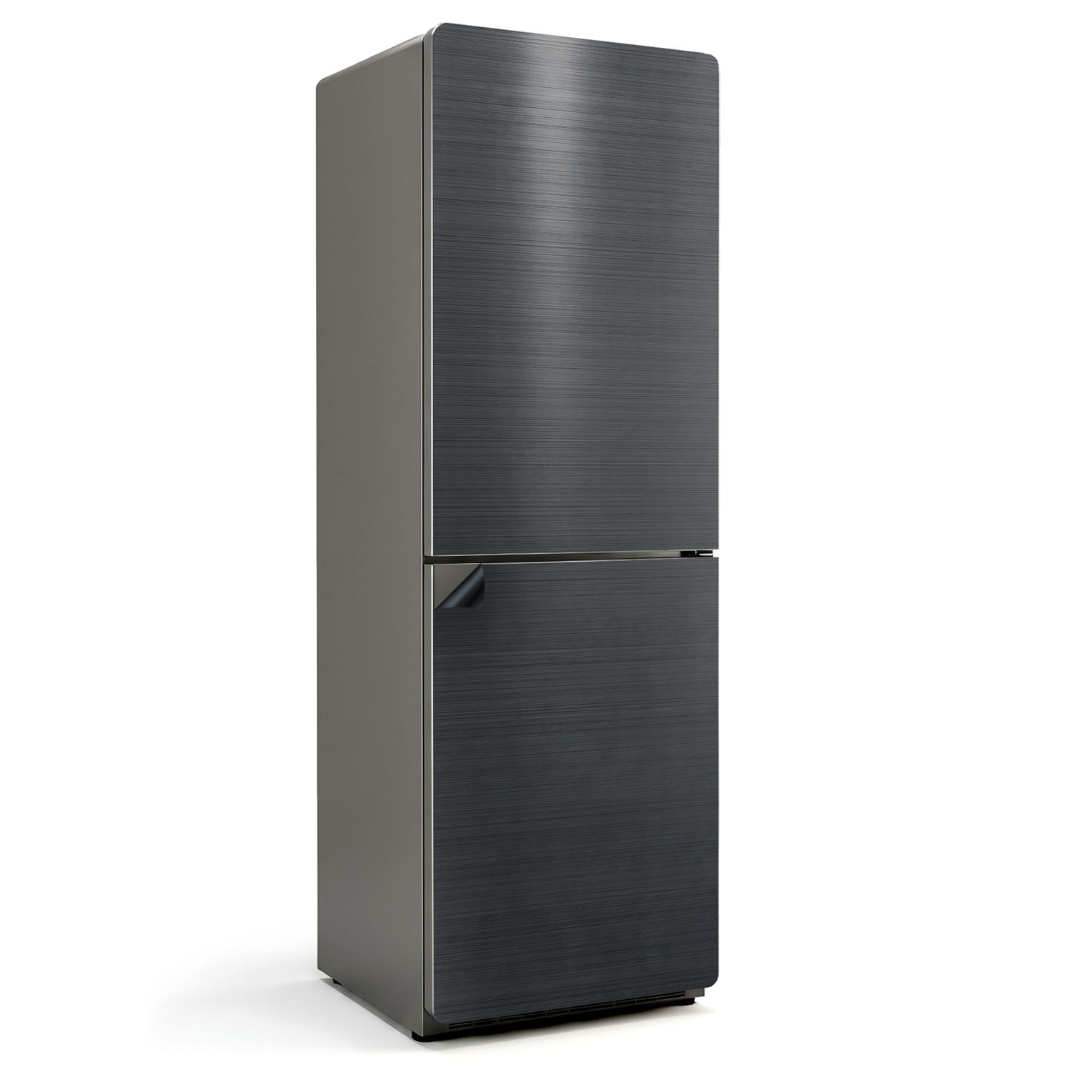 Folie magnetica pentru frigider, Wallfluent, Textura metalica