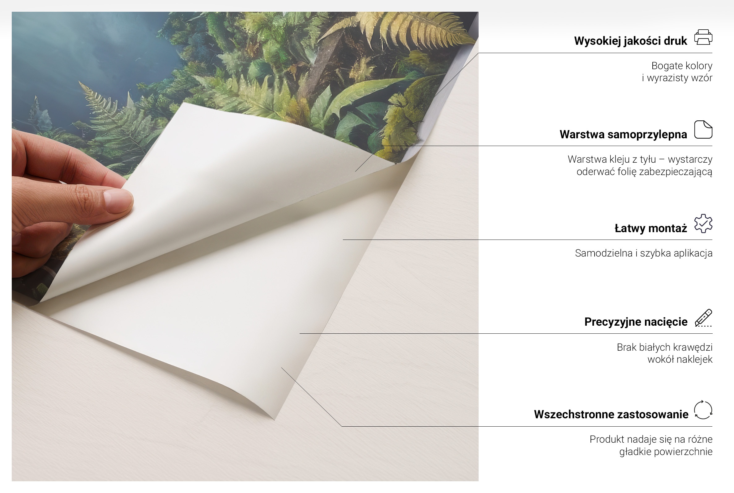 Instrukcja i zalety naklejek