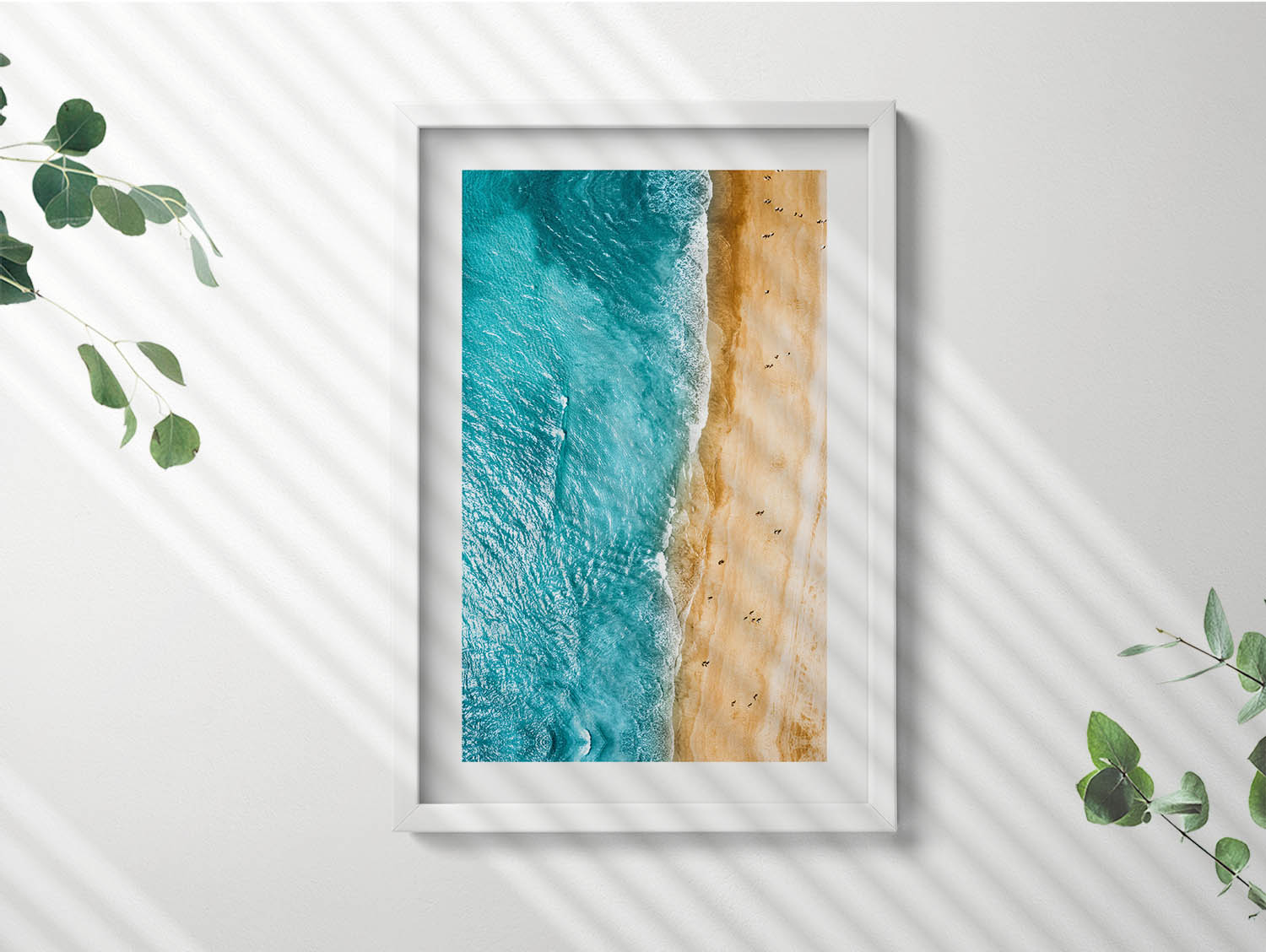 Naklejka na drzwi Drewniana ściana