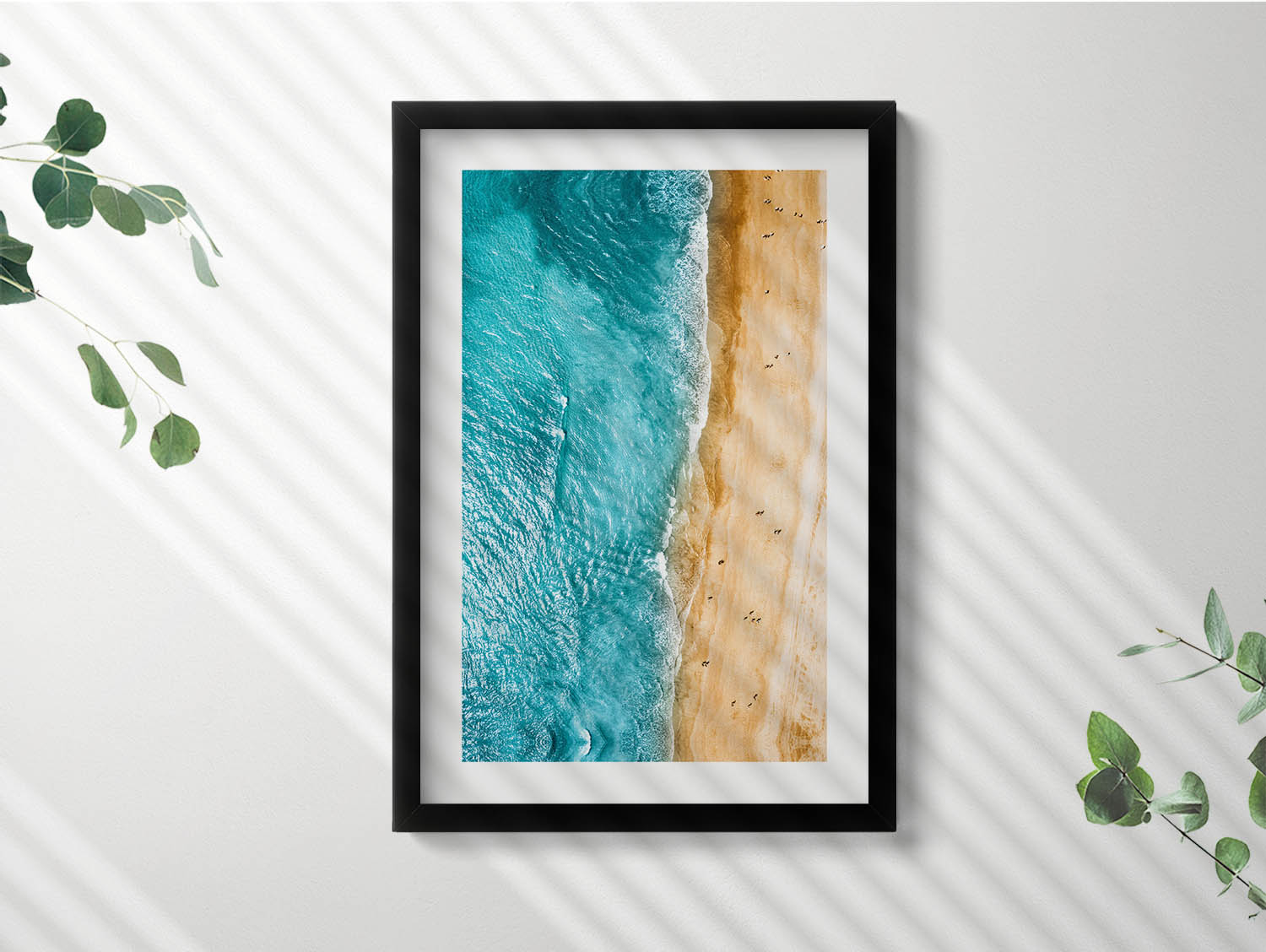 Naklejka na drzwi Drewniana ściana