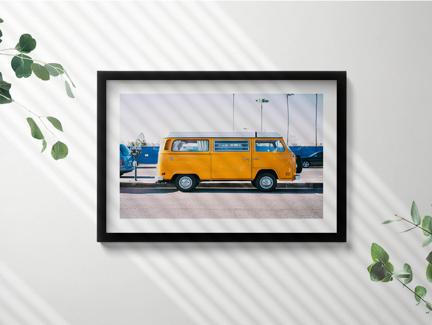 Naklejka na drzwi Drewniana ściana